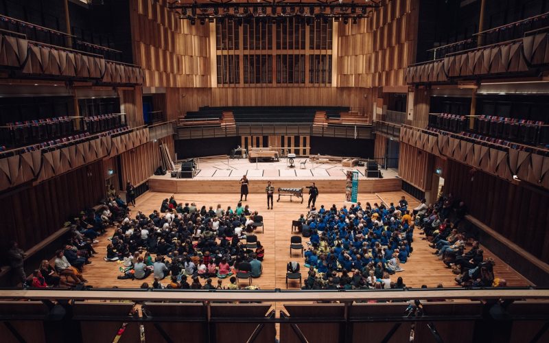 Earthsong Students and the Bristol Benedetti Sessions